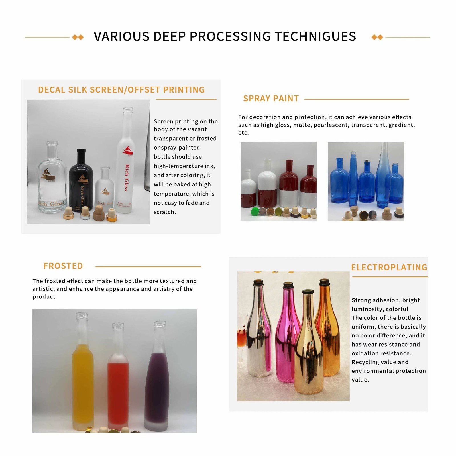 large glass bottles for wine making