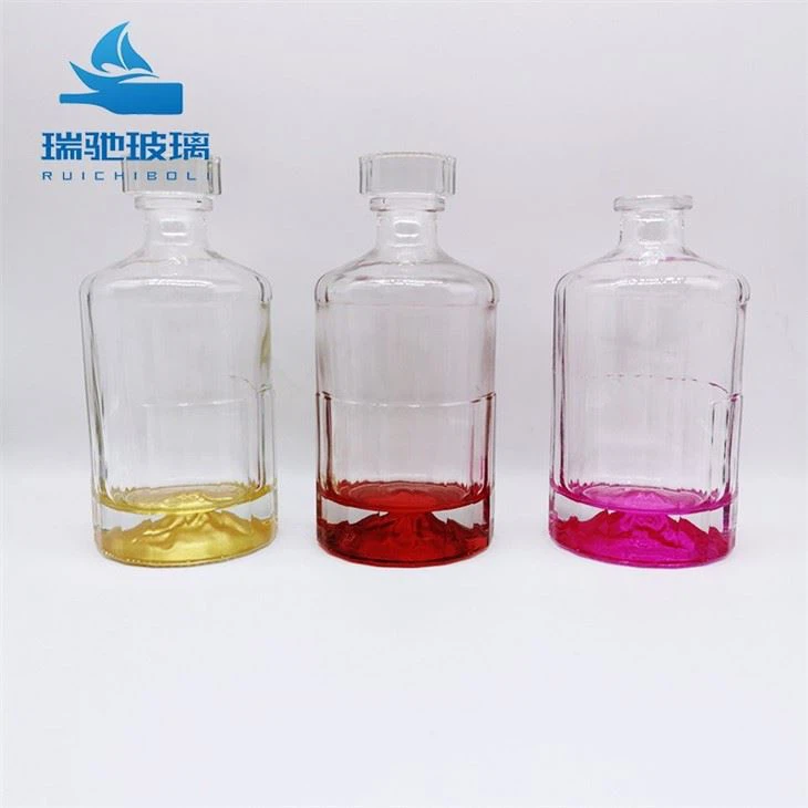 Colored Glass Wine Bottles For Sale