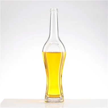 Sklenená fľaša na whisky so skrutkovacím uzáverom