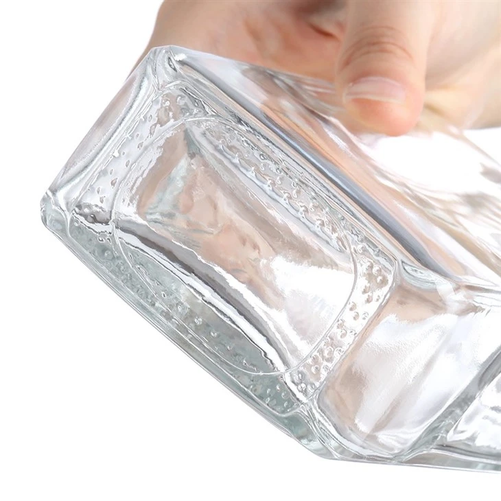 700ml Square Glass Liquor Bottles