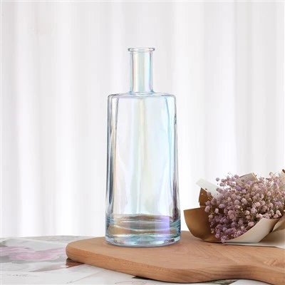 Farebne navrhnuté okrúhle víno fľaše 500 ml